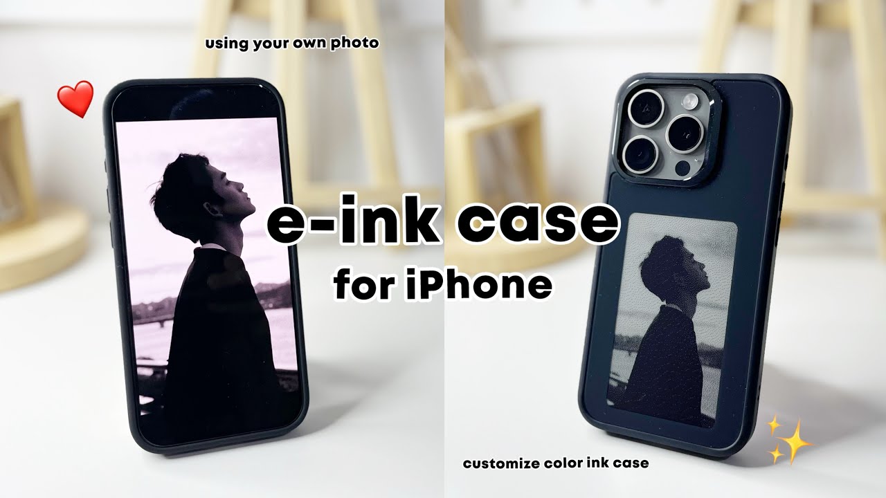 The Coolest iPhone Case✨ changing case with your own photo #review