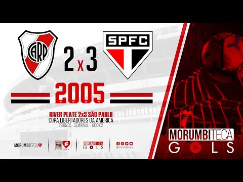 River Plate 2x3 São Paulo - Libertadores - Semifinal - Jogo 02 - 29/06/05