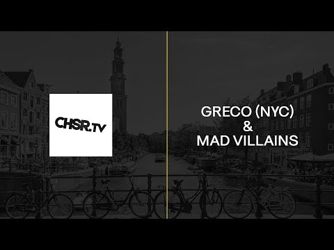 Greco (NYC) & Mad Villains @ Rawsome X Vaarwel