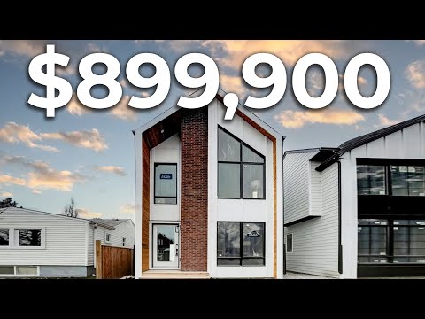 INSIDE a $899,900 Infill Detached House in SE Calgary, Alberta, Canana l Sean Na