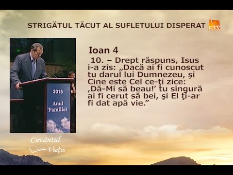 Cuvântul vieții - Strigătul tăcut al sufletului disperat