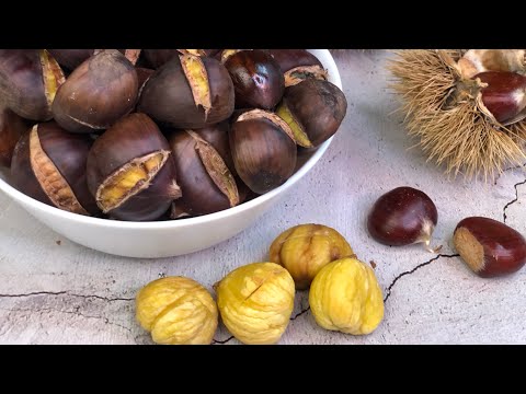 Nuovo modo di mangiare le castagne!Pochi conoscono questo trucco per cuocere le castagne SENZA FORNO