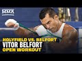 Vitor Belfort Media Workout | Triller Fight Club: Holyfield vs. Belfort | MMA Fighting