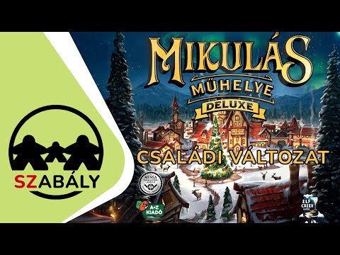 Játékszabály: A MIKULÁS MŰHELYE (CSALÁDI VÁLTOZAT) - d3meeples