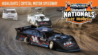 DIRTcar Summer Nationals Late Models | Crystal Motor Speedway | July 11, 2025 | HIGHLIGHTS
