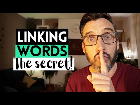 THE 9 LINKING WORDS NATIVE ENGLISH SPEAKERS REALLY USE || Connecting words used in real English