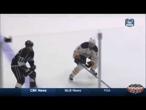 Anze Kopitar goal. Buffalo Sabres vs Los Angeles Kings 11/23/2014