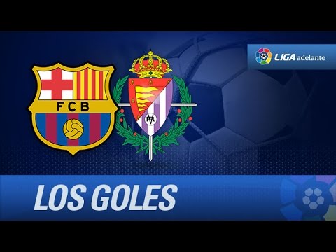 Todos los goles de FC Barcelona B (1-3) Real Valladolid