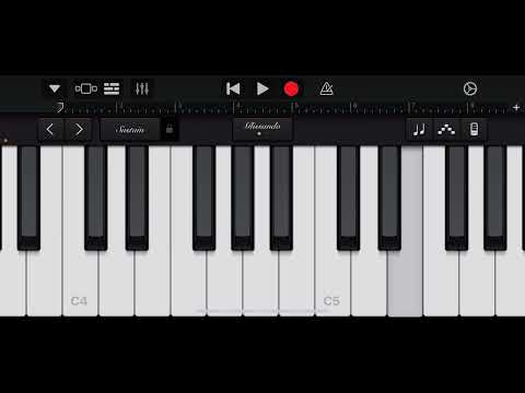 Re-creating the intro to Runaway by Kanye West on GarageBand