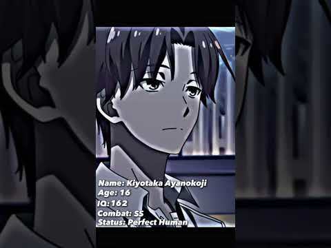 Kiyotaka Ayanokoji Glow Up