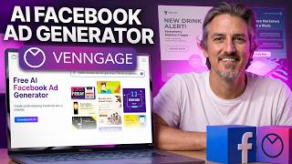 How to Create Facebook Ad Creatives FAST with AI (Venngage Demo)