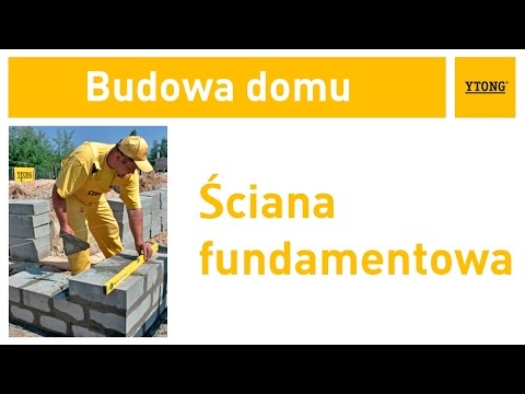 Jak wykonać fundamenty? Jak wymurować ścianę fundamentową? Instrukcja murowania z bloczków Ytong. - zdjęcie
