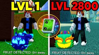 UPEI DO 1 AO 2800 SÓ COM O NOTIFICADOR DE FRUTA NO BLOX FRUITS!