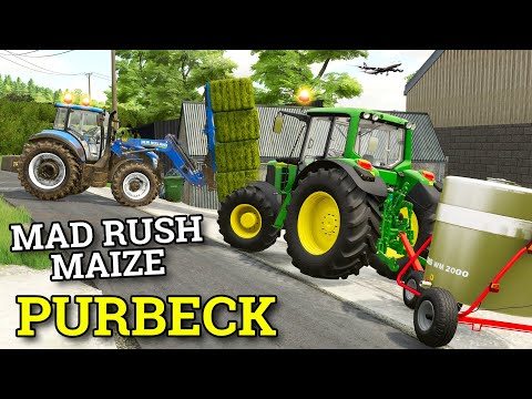 IS IT BIG ENOUGH? AND A MAD RUSH | PURBECK FARMING SIMULATOR 22 - Episode 3