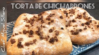Torta de chicharrones. Cocina tradicional Granadina