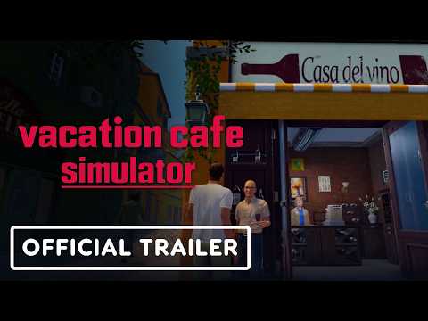 Vacation Cafe Simulator - Official Demo Launch Trailer
