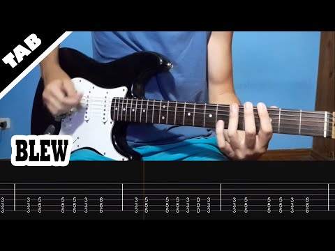 Blew - Nirvana | Guitar TAB | Lesson | Tutorial
