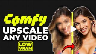 The ULTIMATE AI Video Upscale for ComfyUI