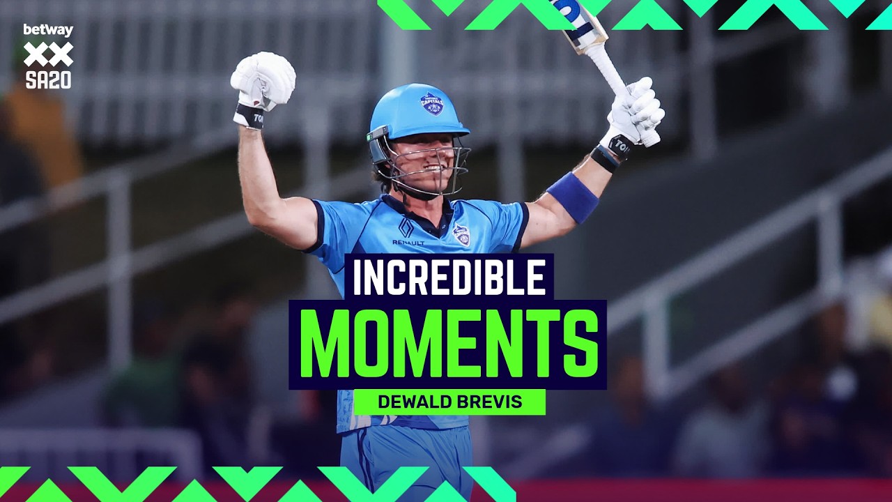 Retained! Record-buy Dewald Brevis' best moments of Season 4