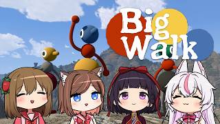 Ichigo🍓 plays Big Walk w/ Wagashi, Haru and Noy