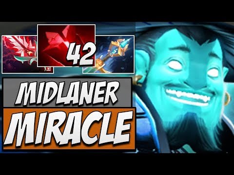 Liquid.Miracle Storm Spirit - 7890 MMR | Dota 2 Gameplay 7.14