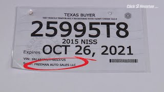KPRC 2 Investigates: How to tell a legitimate paper tag vs. a fake one
