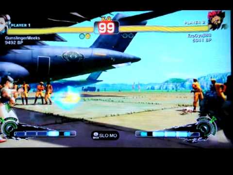 SSF4 X360 GunslingerMeeks (CH) vs EroOyaji83 (AK)