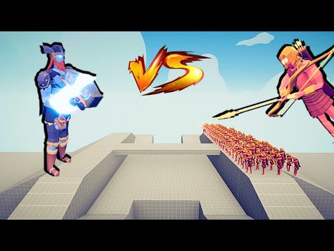 THOR vs ALL 100X RANGED UNITS - Totally Accurate Battle Simulator TABS