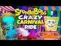 SpongeBob S Crazy Carnival Ride FULL POV 4K Circus Circus Casino Las Vegas New SpongeBob Ride