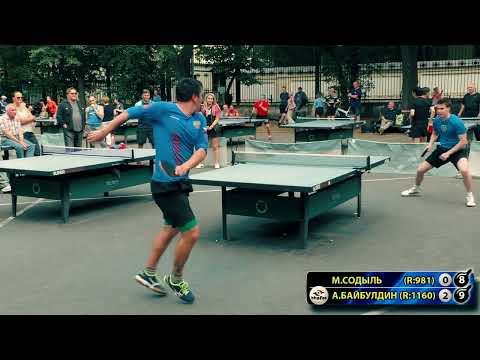 1.SODYIL - BAYBULDIN RUSSIAN Championship table tennis настольный теннис