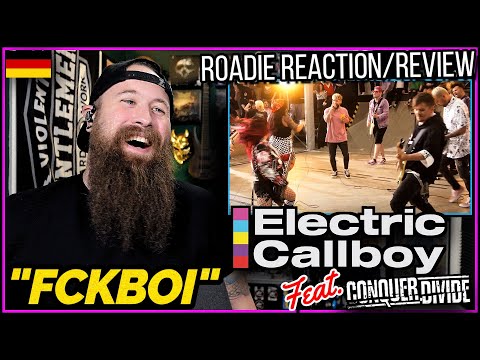 ROADIE REACTIONS | Electric Callboy (feat. Conquer Divide) - "Fckboi"