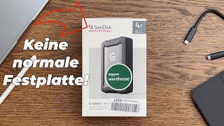 SanDisk Professional G-DRIVE ArmorATD - Keine langweilige Festplatte!