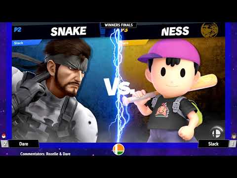 Slack (Game & Watch/Snake) vs Dare (Ness) - Smash Ultimate @ LXG 22