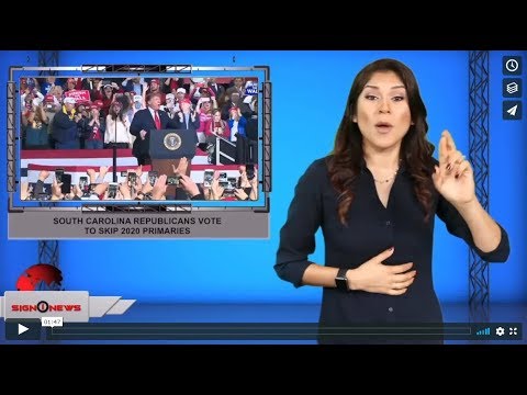 South Carolina Republicans vote to skip 2020 primaries (ASL - 9.8.19)