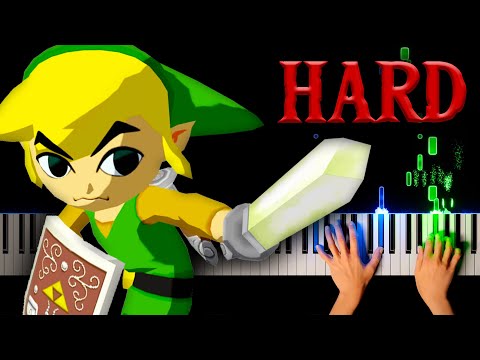 The Legend of Zelda: The Wind Waker Theme - Piano Tutorial