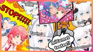 【hololive】Fubuki’s miComet TeeTee Observation Compilation 🦊🪧【ENG SUB CLIP】