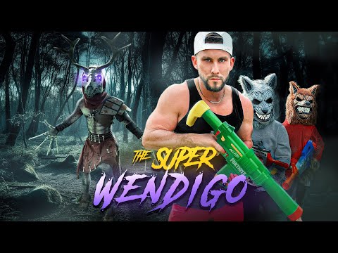 Werewolf Sneak Attack 37! The Super Wendigo Nerf Battle! S5E7