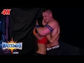 John Cena Nikki Bella Share A Moment After Getting Engaged WrestleMania 4K Exclusive Apr 2 2017