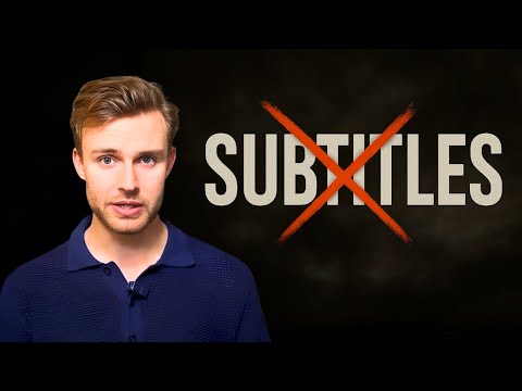 Why you can't understand English movies.