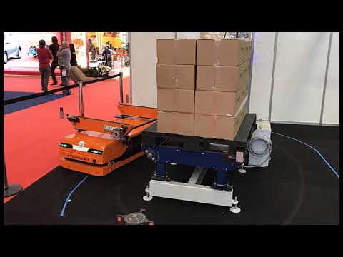 AGV plataforma com correntes - Translift
