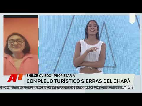 #AlMediodia: Conocimos el Complejo turístico Sierras del Chapá en Colonia Alberdi