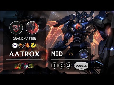 Aatrox Mid vs Sylas - KR Grandmaster Patch 10.15