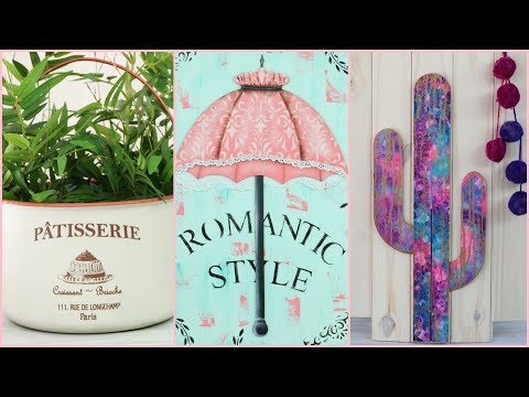 ManosalaObraTv 2018 Programa 31 - Cuadro Vintage - Efecto Batik sobre Madera - Calcos de Porcelana