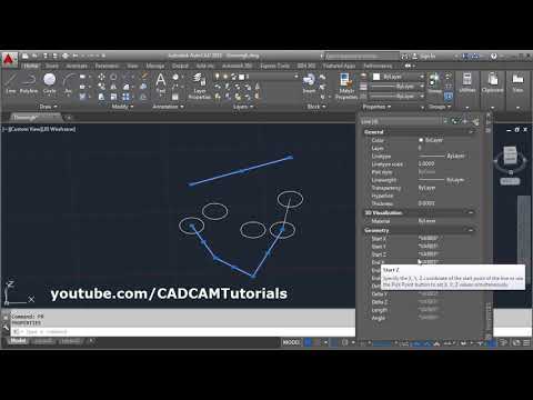 AutoCAD 3D Twisted Pair Wire AutoCAD 3D Cable AutoCAD Rope Sweep Twist