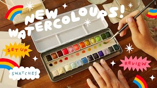 new watercolours! ✷ cfm set-up and review