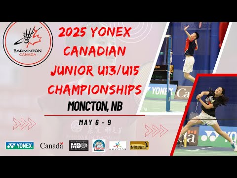 2025 YONEX Canadian Junior U13/U15 Championships - Day 1 - Court 2