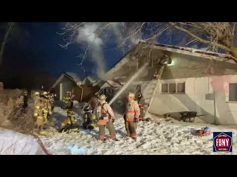 Harris Hill 2 Alarm Fire: 8621 Main Street