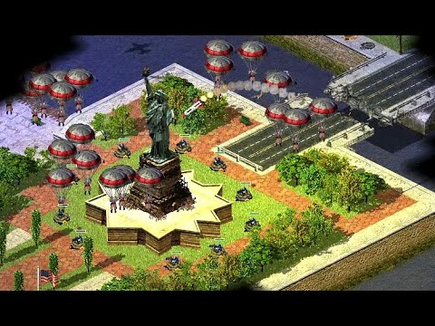 Using only GI's in Red Alert 2 Campaign - Allied Mission 1