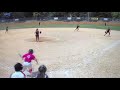 2nd base defense - line drive