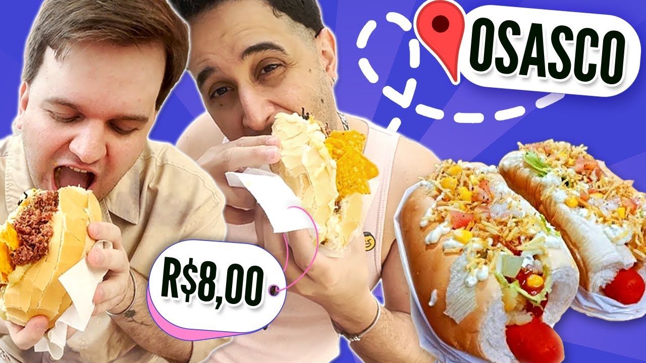 Provamos o MELHOR Cachorro Quente do BRASIL em OSASCO